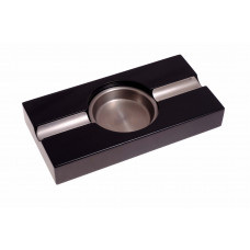 Пепельница сигарная Tom River на 2 сигары, черный лак (шт.)